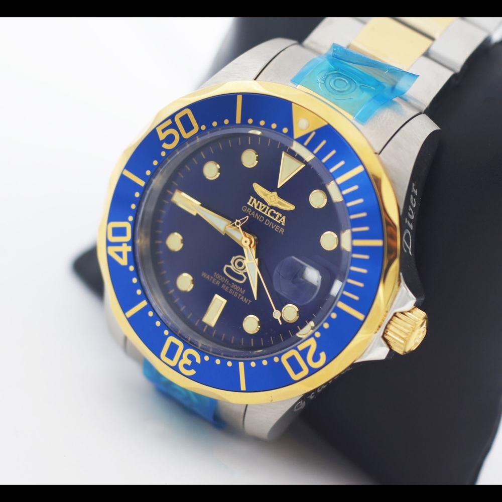 Invicta Pro Diver Stainless Steel Two Tone Watch - Picture 5 of 5